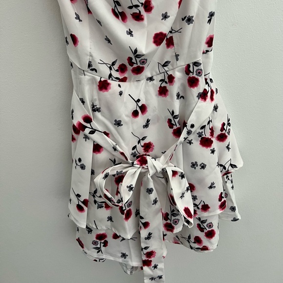 New Beautiful Parisian Tall Bandeau frill detail romper summer floral print s 4. - Picture 5 of 6